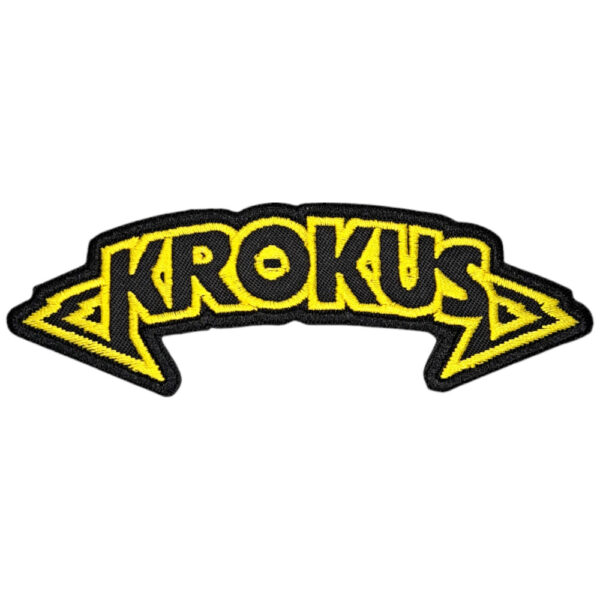 Krokus Broderat Tygmärke