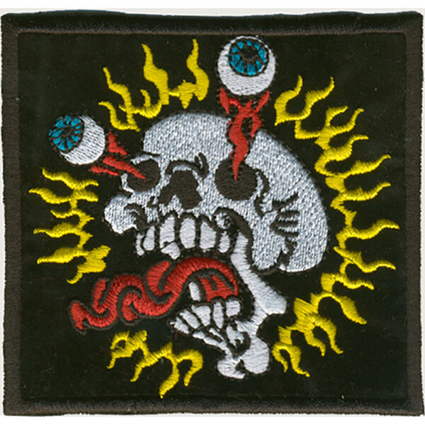 Flame Eye Broderat Tygmärke