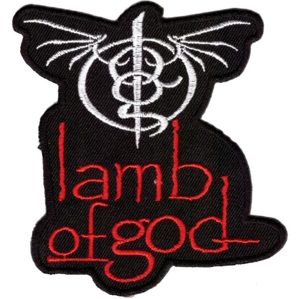 Lamb Of God Broderat Tygmärke