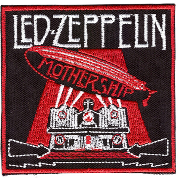 Led Zeppelin Broderat Tygmärke