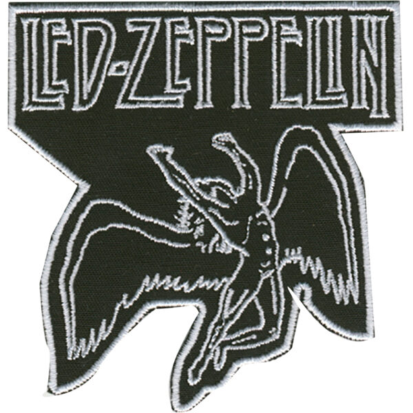 Led Zeppelin Broderat Tygmärke