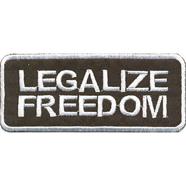 Legalize Freedom Broderat Tygmärke