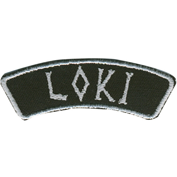 Loki Broderat Tygmärke