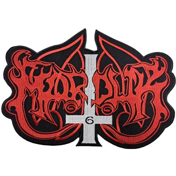 Marduk Broderat Ryggmärke