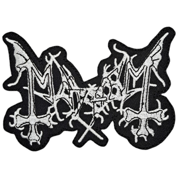Mayhem Broderat Tygmärke