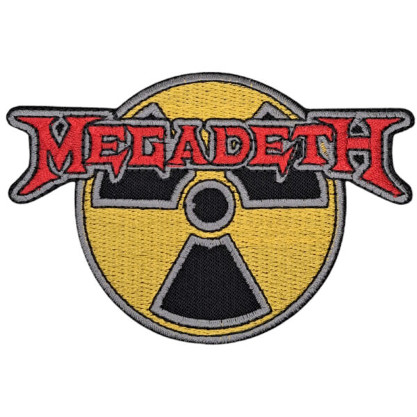 Megadeth Broderat Tygmärke