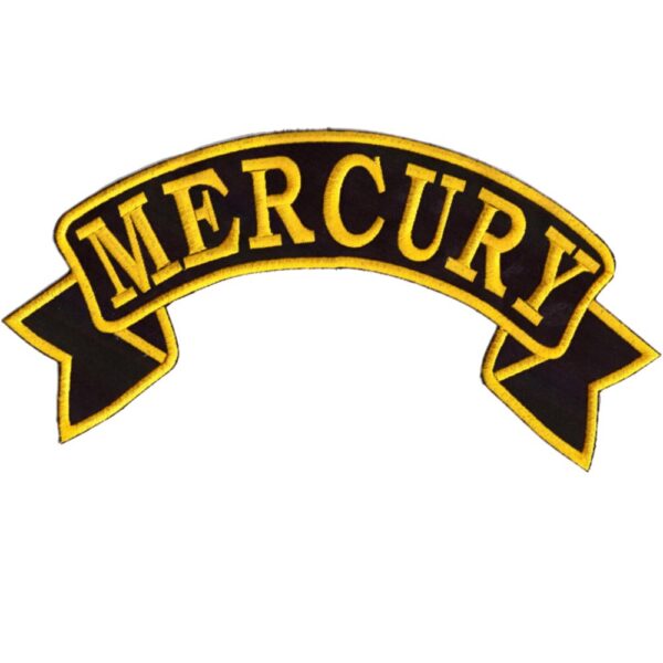 Mercury Broderat Tygmärke