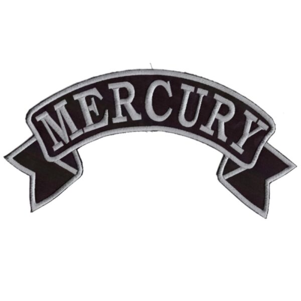 Mercury Broderat Tygmärke