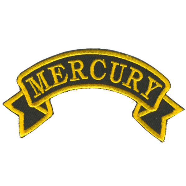 Mercury Broderat Tygmärke