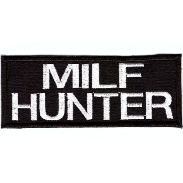Milf Hunter Broderat Tygmärke