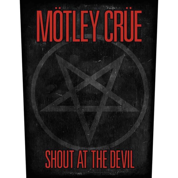 Motley Crue Ryggmärke