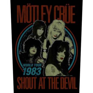 Motley Crue Ryggmärke