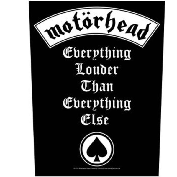 Motörhead Ryggmärke