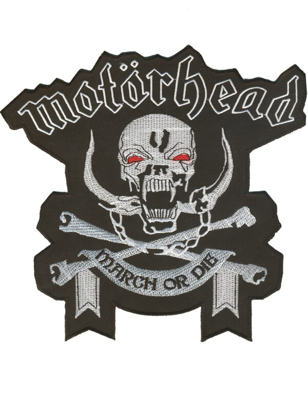 Motörhead Broderat Ryggmärke