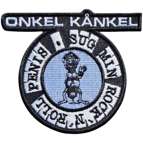 Onkel Kånkel Broderat Tygmärke