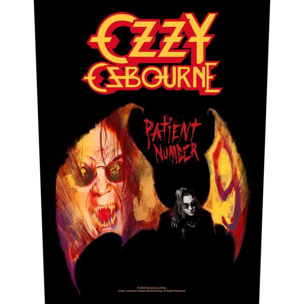 Ozzy Ozbourne Ryggmärke