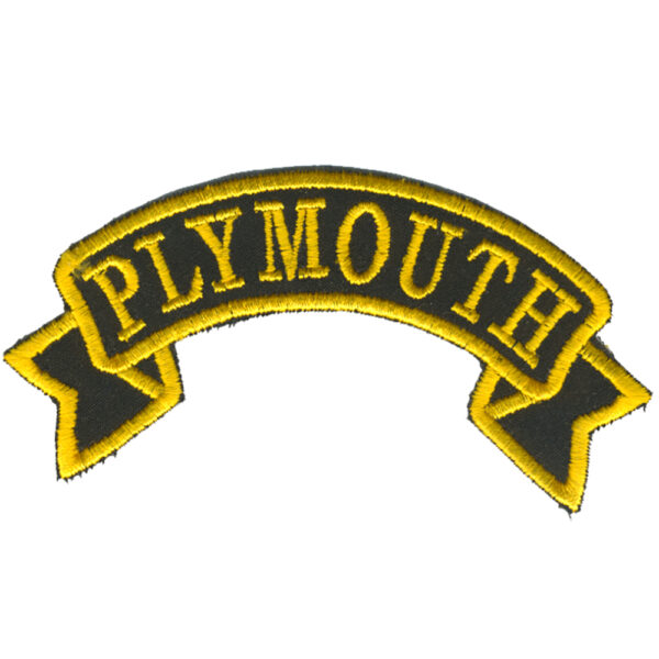 Plymouth Broderat Tygmärke