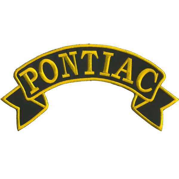 Pontiac Broderat Tygmärke