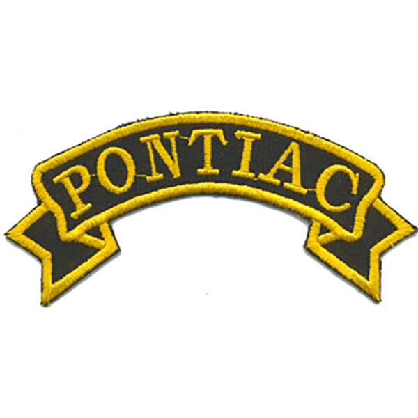 Pontiac Broderat Tygmärke