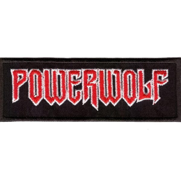Powerwolf Broderat Tygmärke