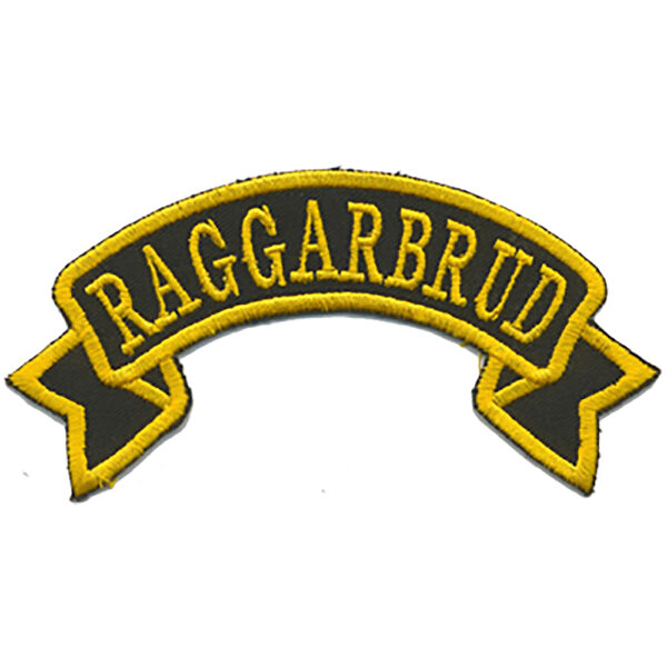 Raggarbrud Broderat Tygmärke