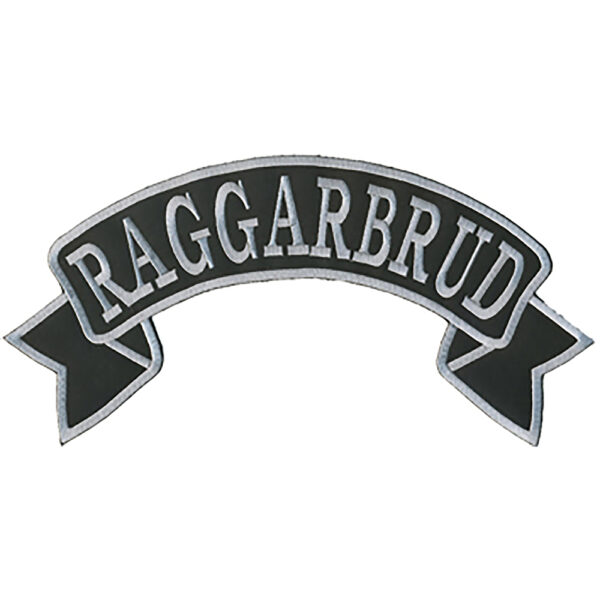 Raggarbrud Broderat Tygmärke