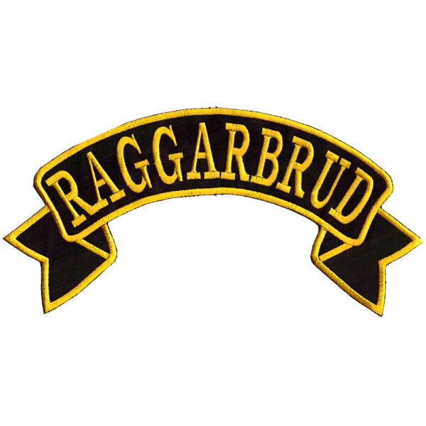 Raggarbrud Broderat Tygmärke