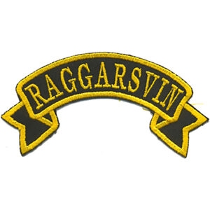 Raggarsvin Broderat Tygmärke