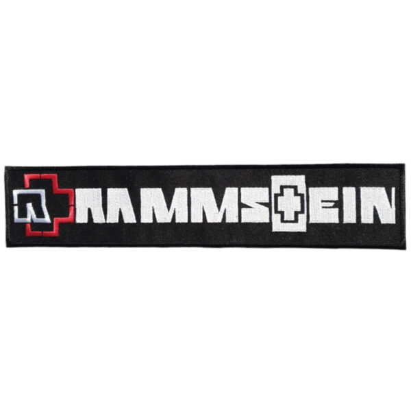 Rammstein Broderat Ryggmärke