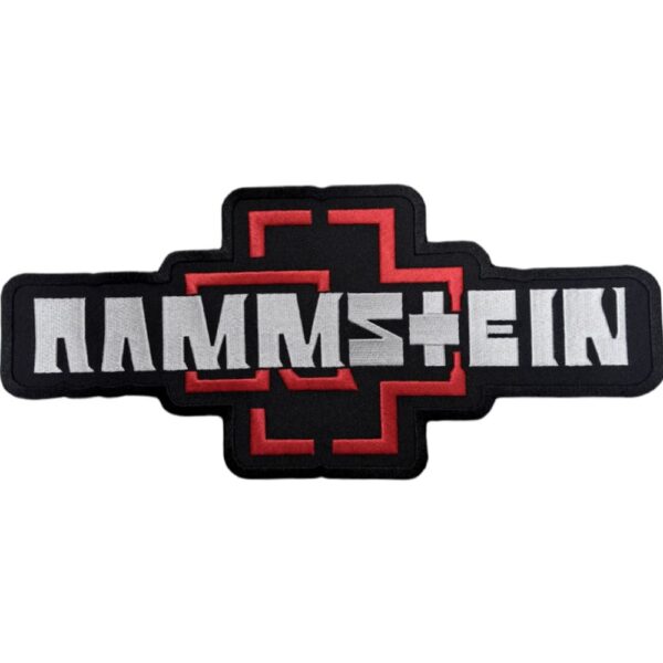 Rammstein Broderat Ryggmärke