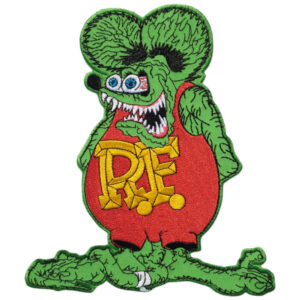 Rat Fink Broderat Ryggmärke