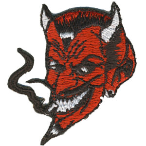 Red Devil Broderat Tygmärke