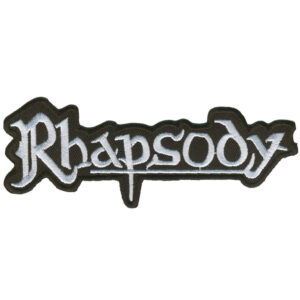 Rhapsody Broderat Tygmärke
