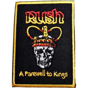 Rush Broderat Tygmärke