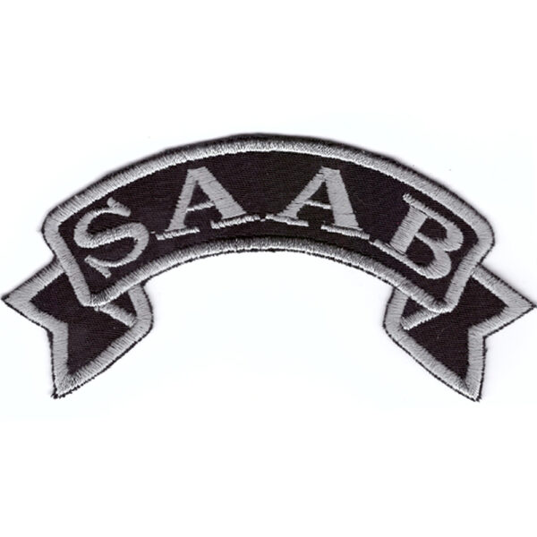 Saab Broderat Tygmärke