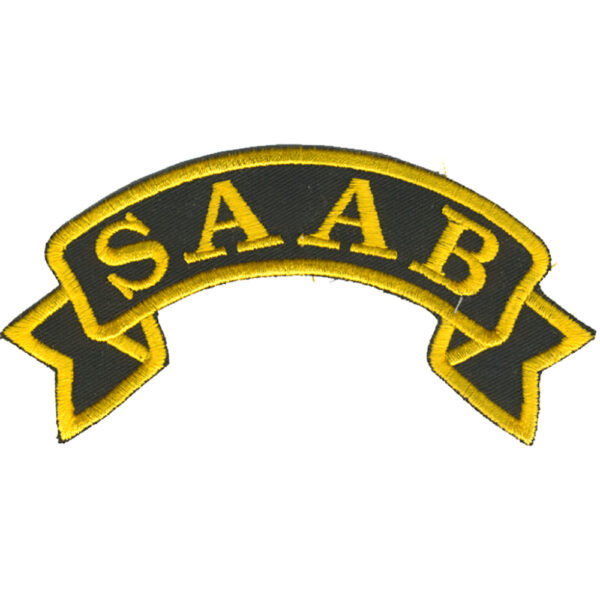 Saab Broderat Tygmärke