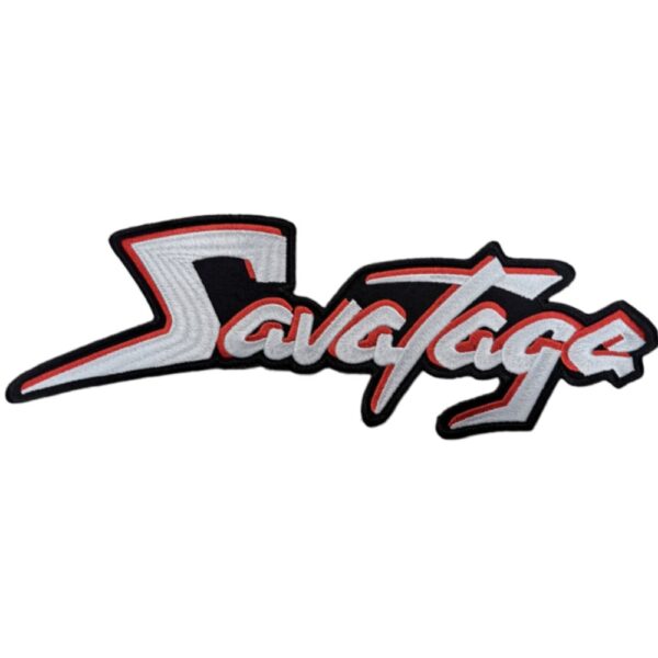 Savatage Broderat Ryggmärke