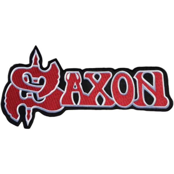 Saxon Broderat Ryggmärke