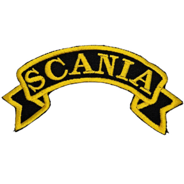 Scania Broderat Tygmärke