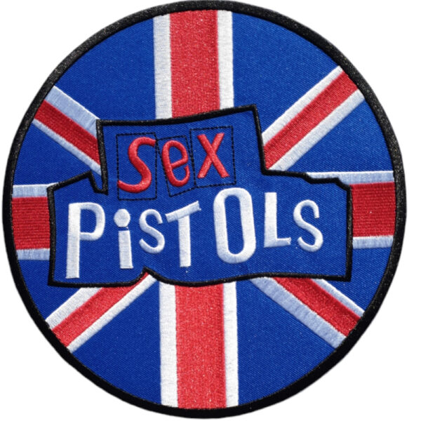 The Sex Pistols Broderat Ryggmärke