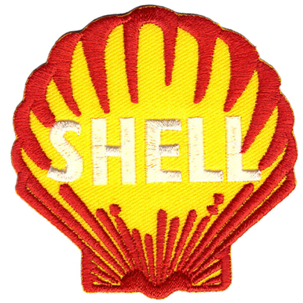 Shell Broderat Tygmärke