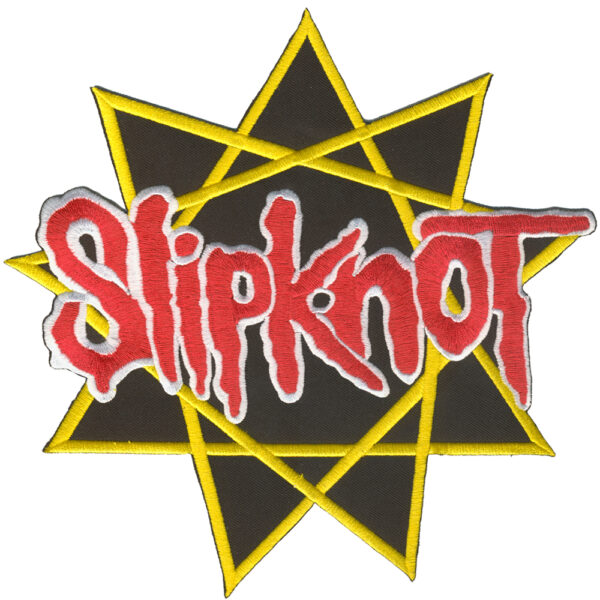 Slipknot Broderat Ryggmärke