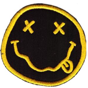 Nirvana Broderat Tygmärke