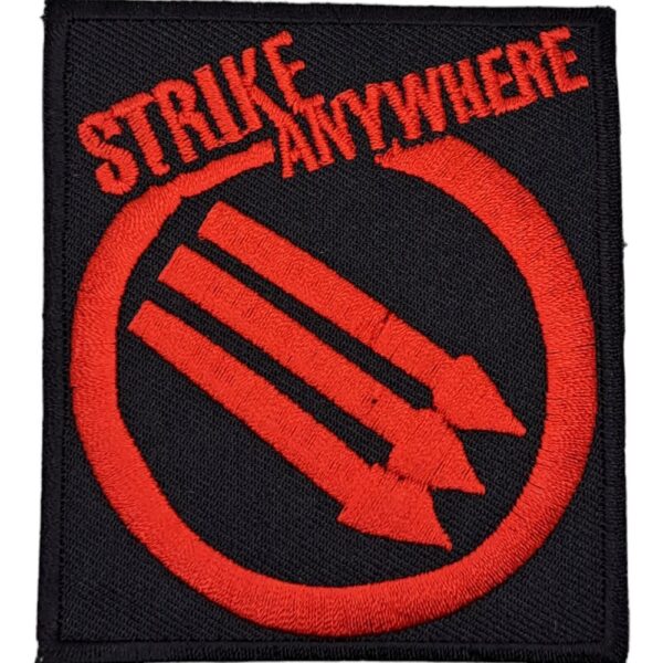 Strike Anywhere Broderat Tygmärke