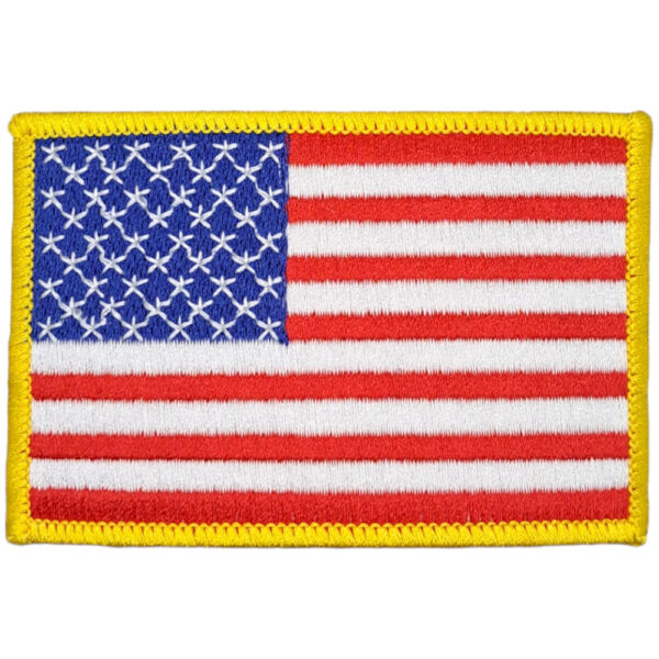 USA Flagga Broderat Tygmärke