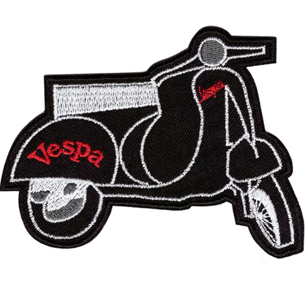 Vespa Broderat Tygmärke