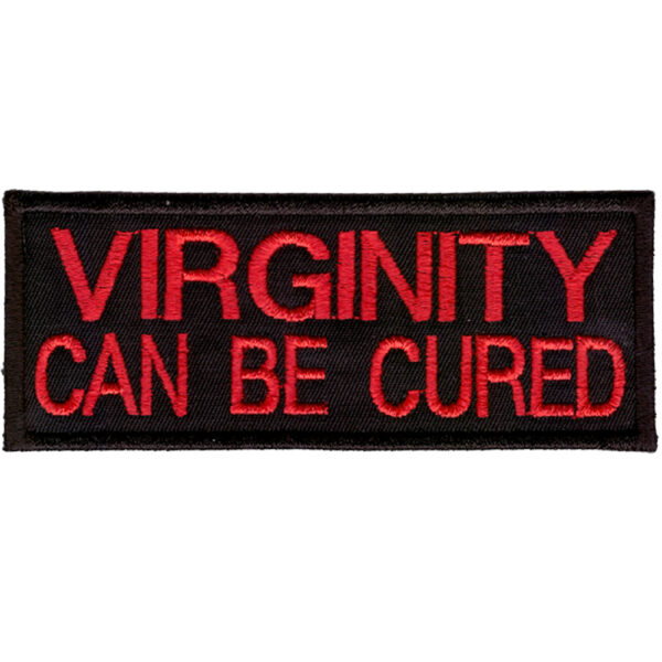 Virginity Can Be Cured Broderat Tygmärke