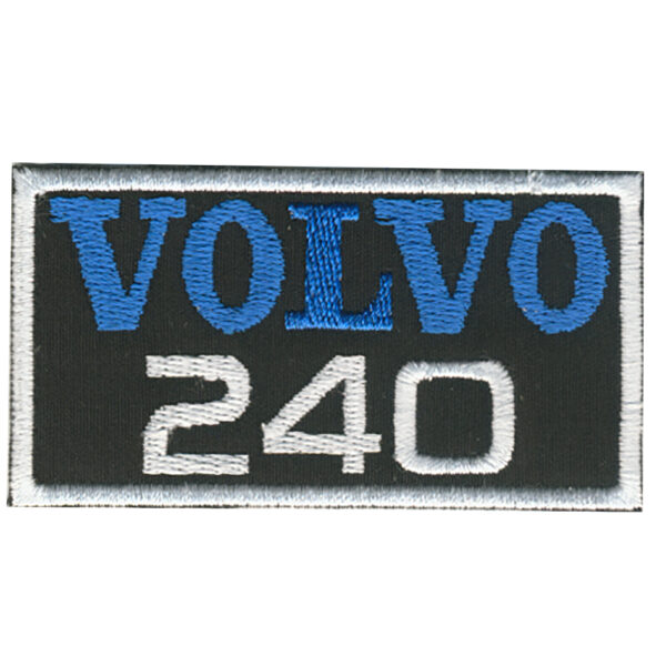 Volvo 240 Broderat Tygmärke