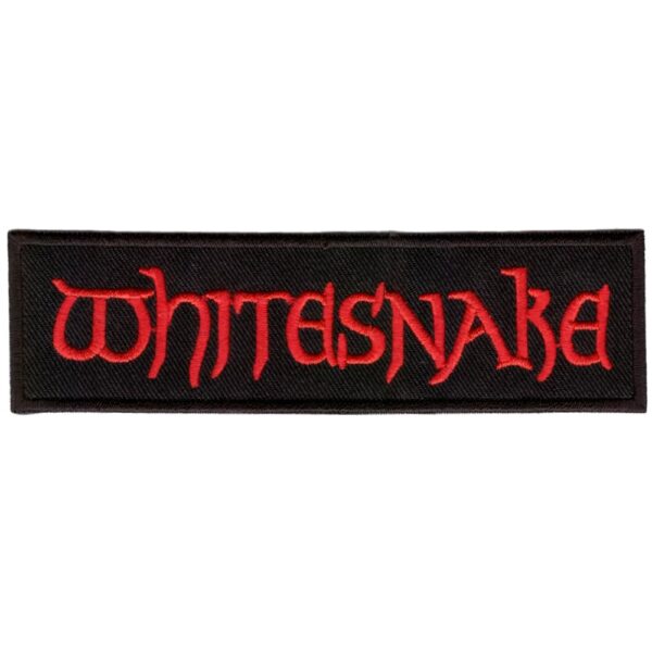 Whitesnake Broderat Tygmärke