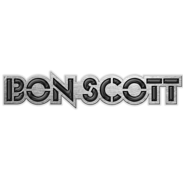 Bon Scott Metal Pin